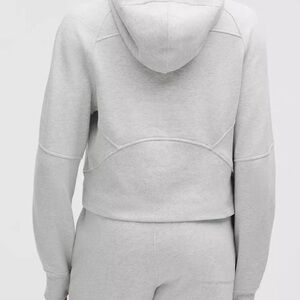 Lululemon 1/2 Zip Crop Hooded Scuba Sweatshirt